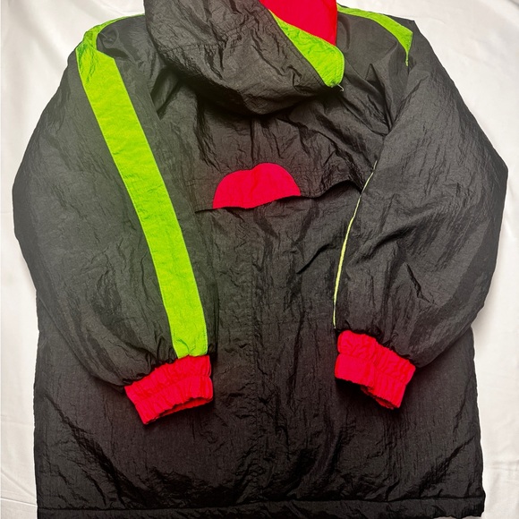 Vintage East West by The Panda Group Inc. Neon Block Ski Jacket Size M - Picture 5 of 5